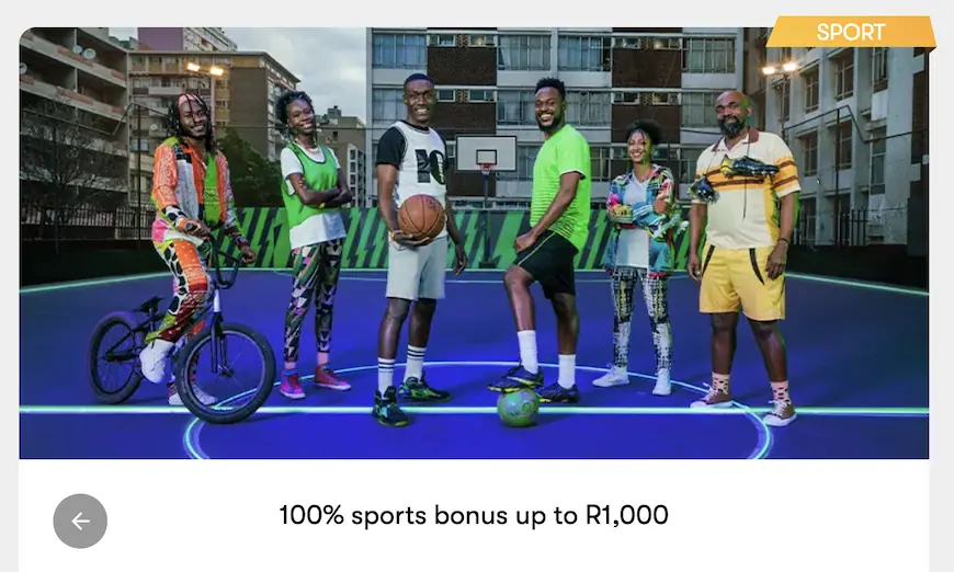 10bet 100% sports bonus up to R1,000