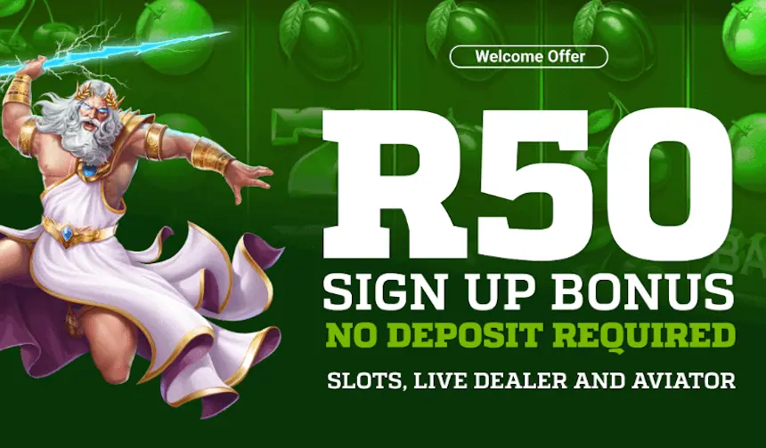 Playabets R50 no deposit bonus