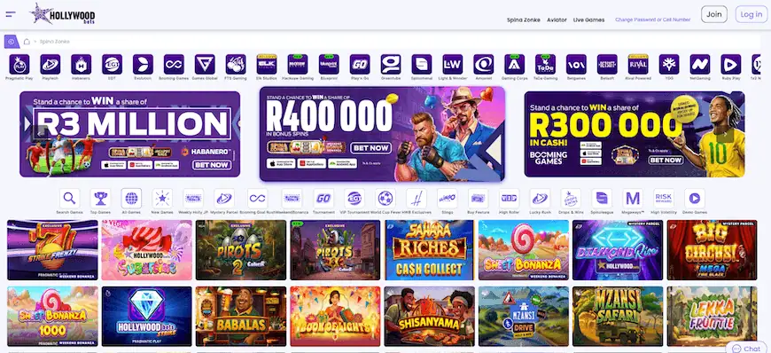 Hollywoodbets Spina Zonke
